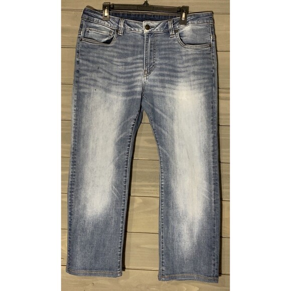 Buffalo Relaxed Straight Driven Mens Jeans 36x27 - Picture 1 of 8